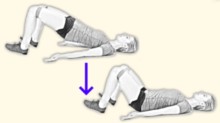 Glute Bridge Ressistance Band Exercise