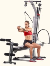 The Bowflex Blaze has several resistance options